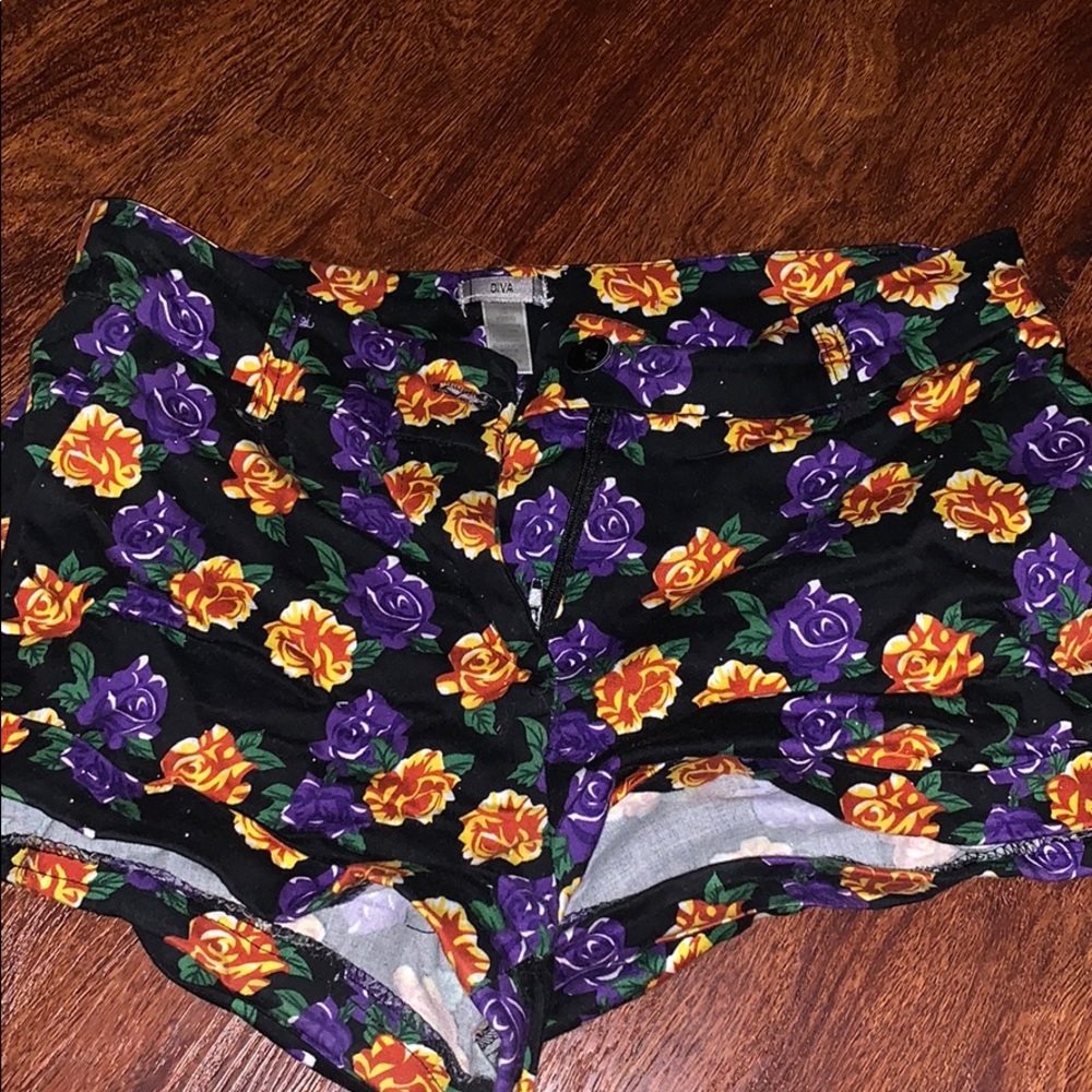 Floral shorts